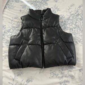 Banana Republic Leather Vest